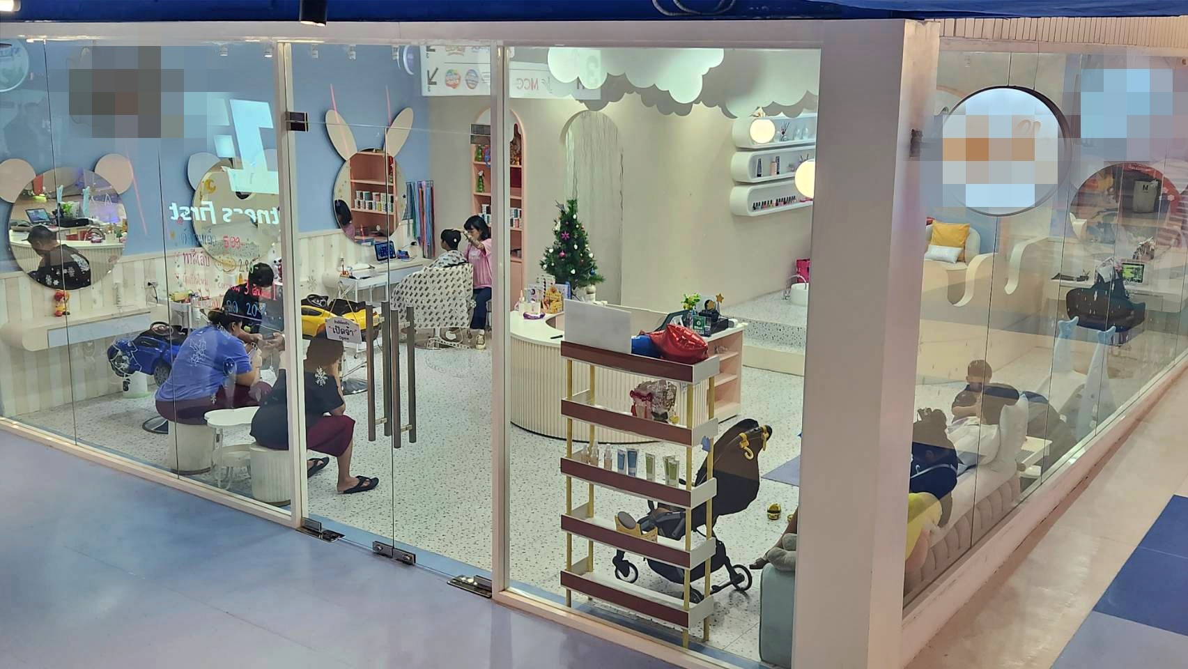 เซ้งร้านตัดผม ในห้าง The Mall บางกะปิ โซนEducation ติด HarborLand สวนน้ำเปิดใหม่